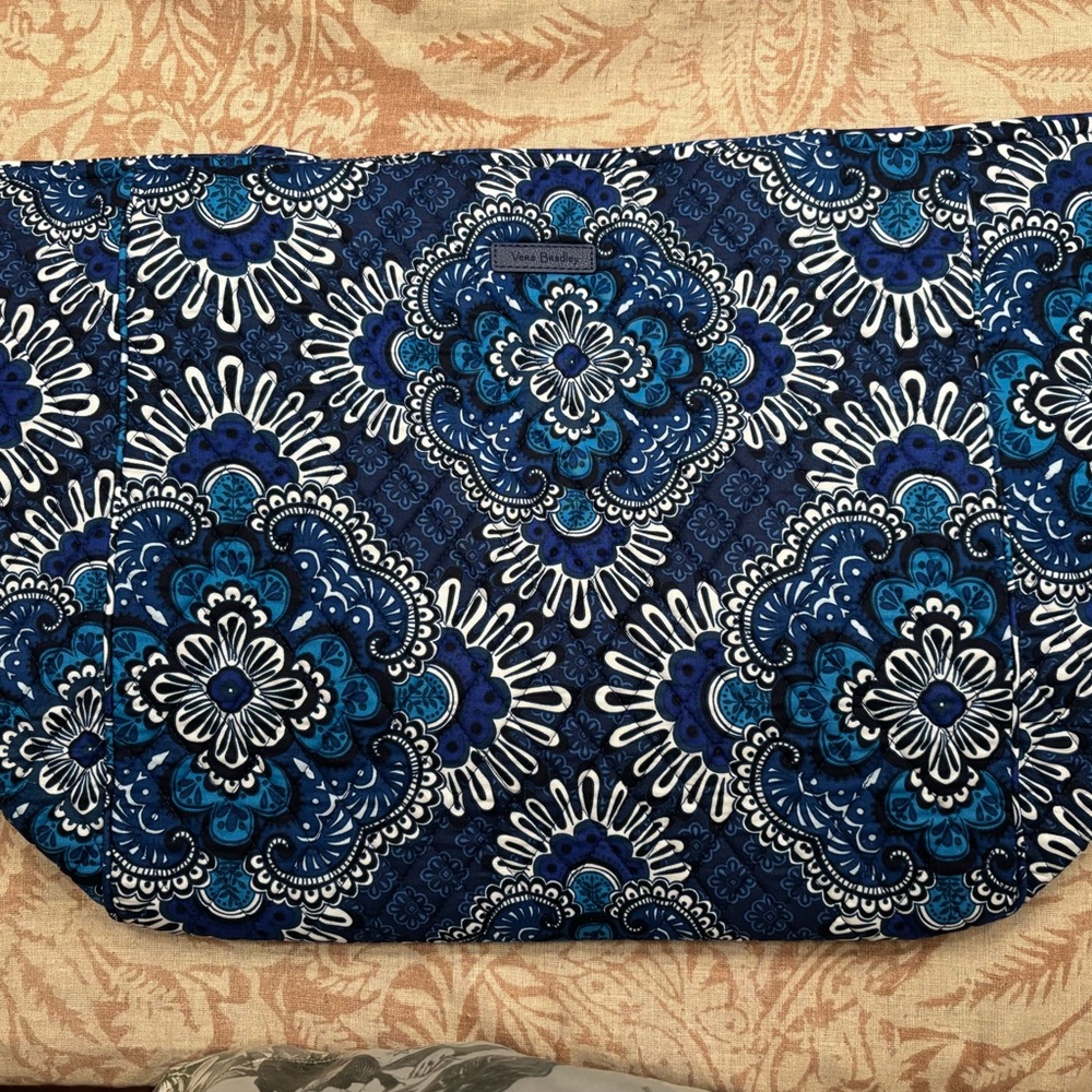 Vera Bradley Blue Tapestry Tote